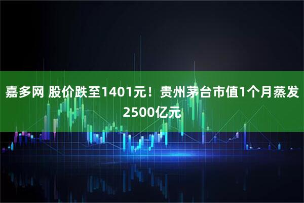 嘉多网 股价跌至1401元！贵州茅台市值1个月蒸发2500亿元